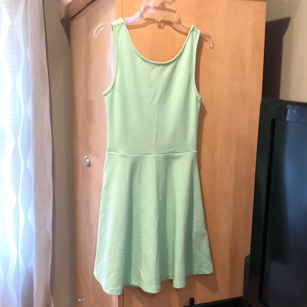 Skater mini dress